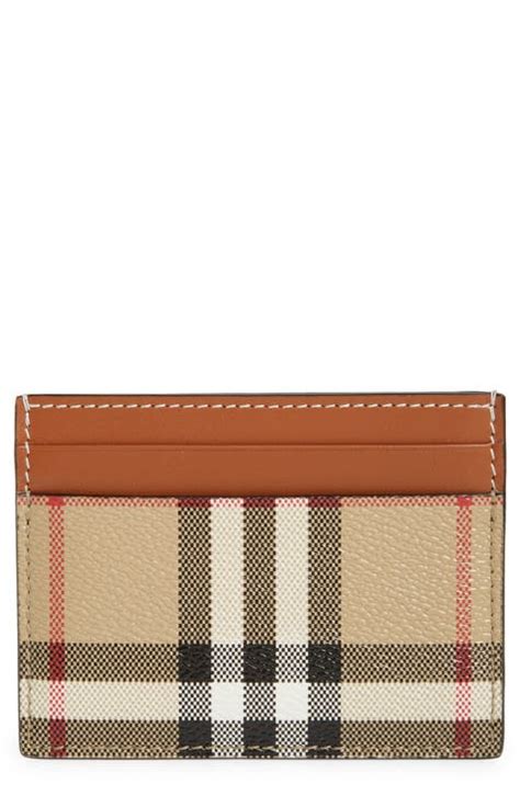 nordstrom burberry wallet|burberry plaid wallet.